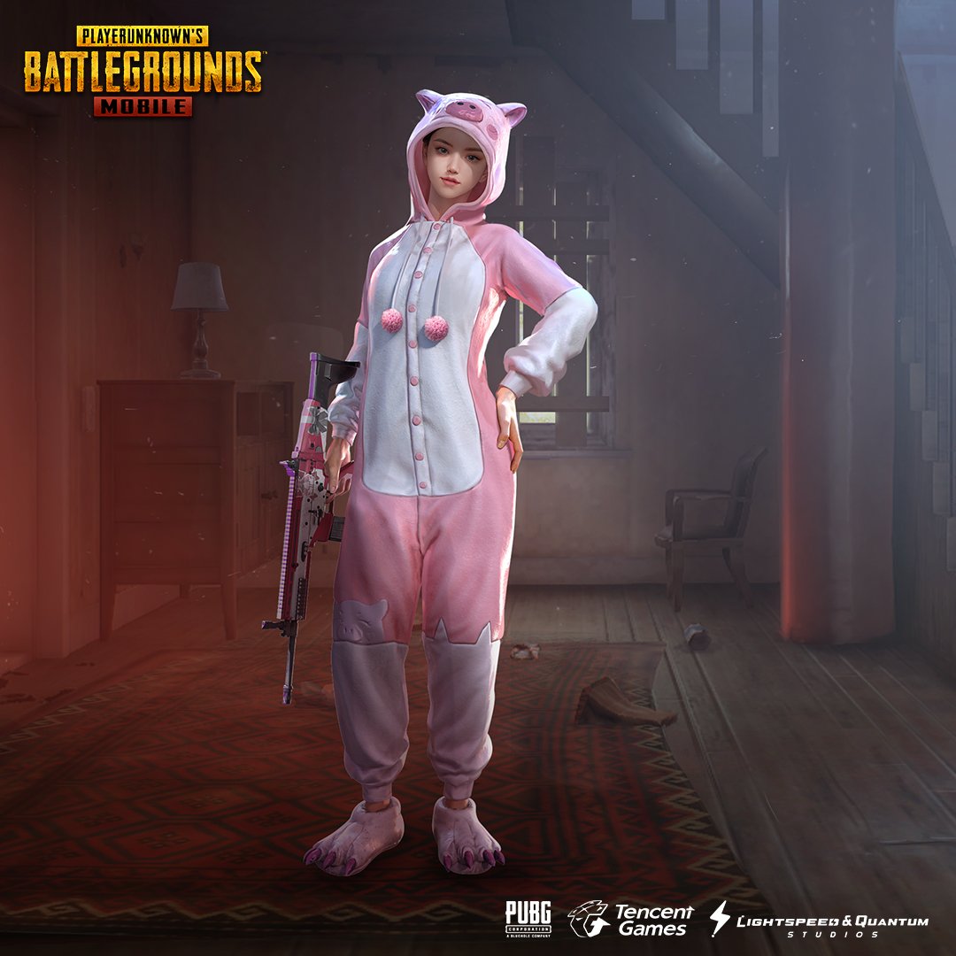 PUBG手游可能即将推出粉红猪新款服装