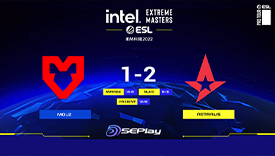 IEM科隆大师赛战报：续写篇章！Astralis 2-1击败MOUZ