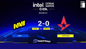 IEM科隆半决赛：剑指冠军！NaVi 2-0淘汰Astralis