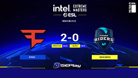 IEM科隆半决赛：战舰稳步推进！FaZe 2-0击败MRS